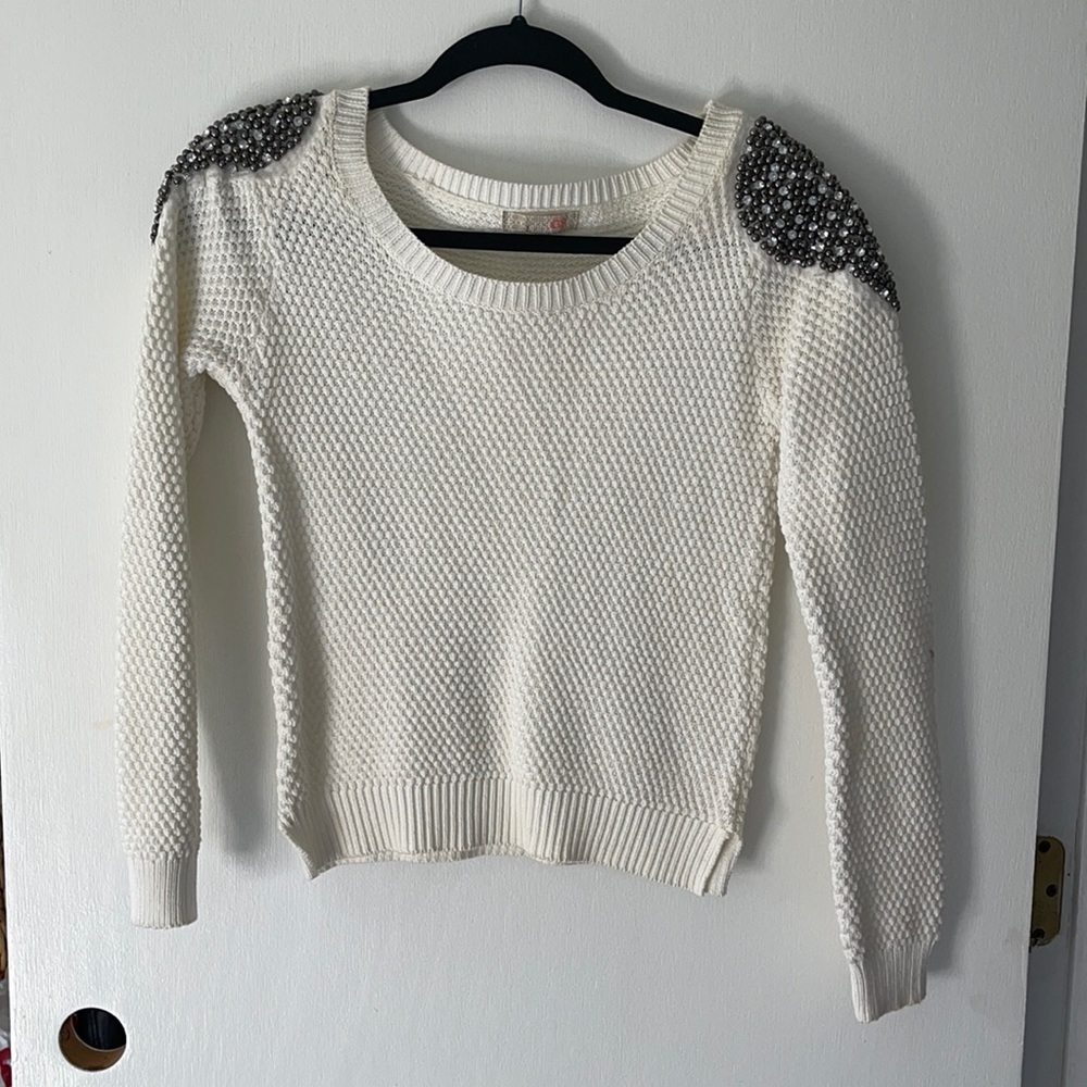 White sweater